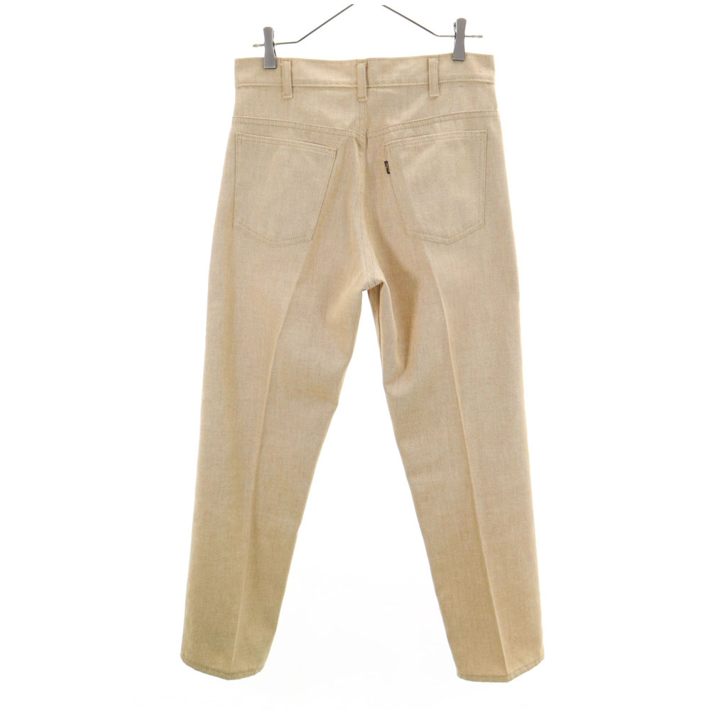60〜70's Levi's STA-PREST bigE スラックス Levis Big”E” Brown Sta Prest VTG 70's Black Gold Tab Talon