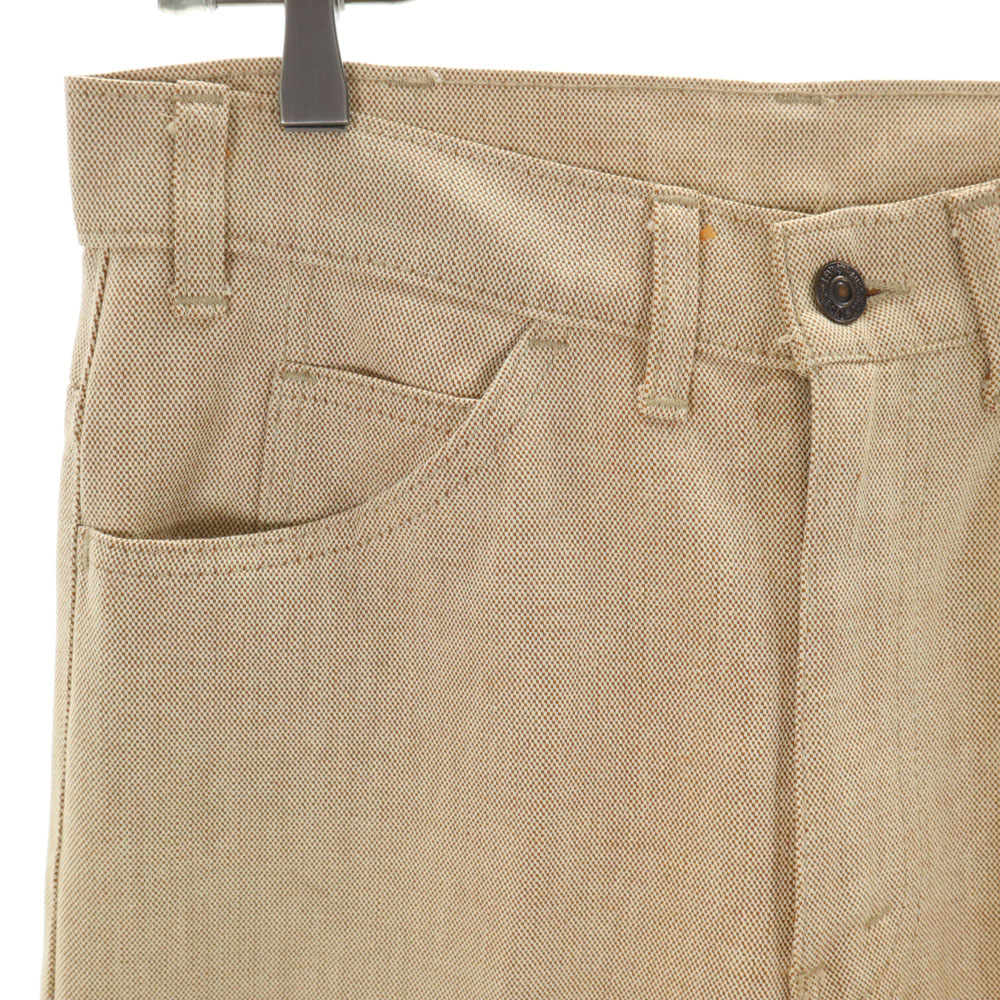 60〜70's Levi's STA-PREST bigE スラックス Levi's STA-PREST 70s Big E Vintage Hopsack Staple Long pants