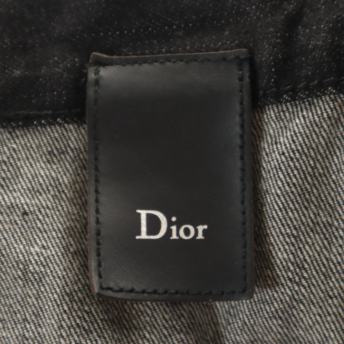Dior ダークグレー ストレートデニム 33 lng-23748_002.jpg