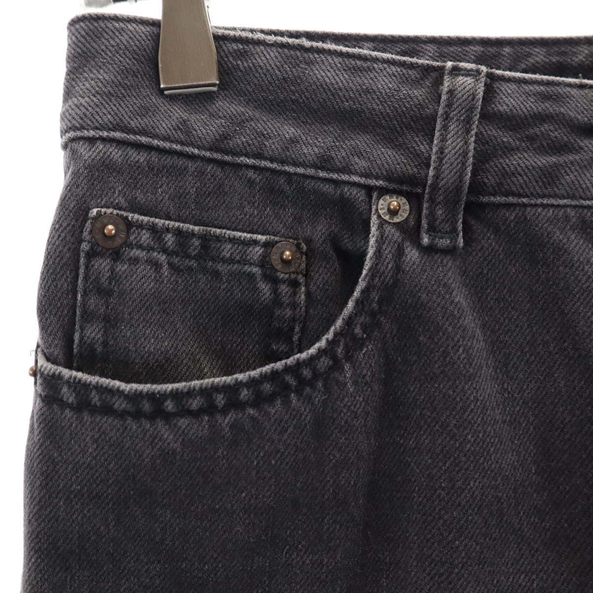 MM6 Maison Margiela cut off Slim denim pants 38 Black series