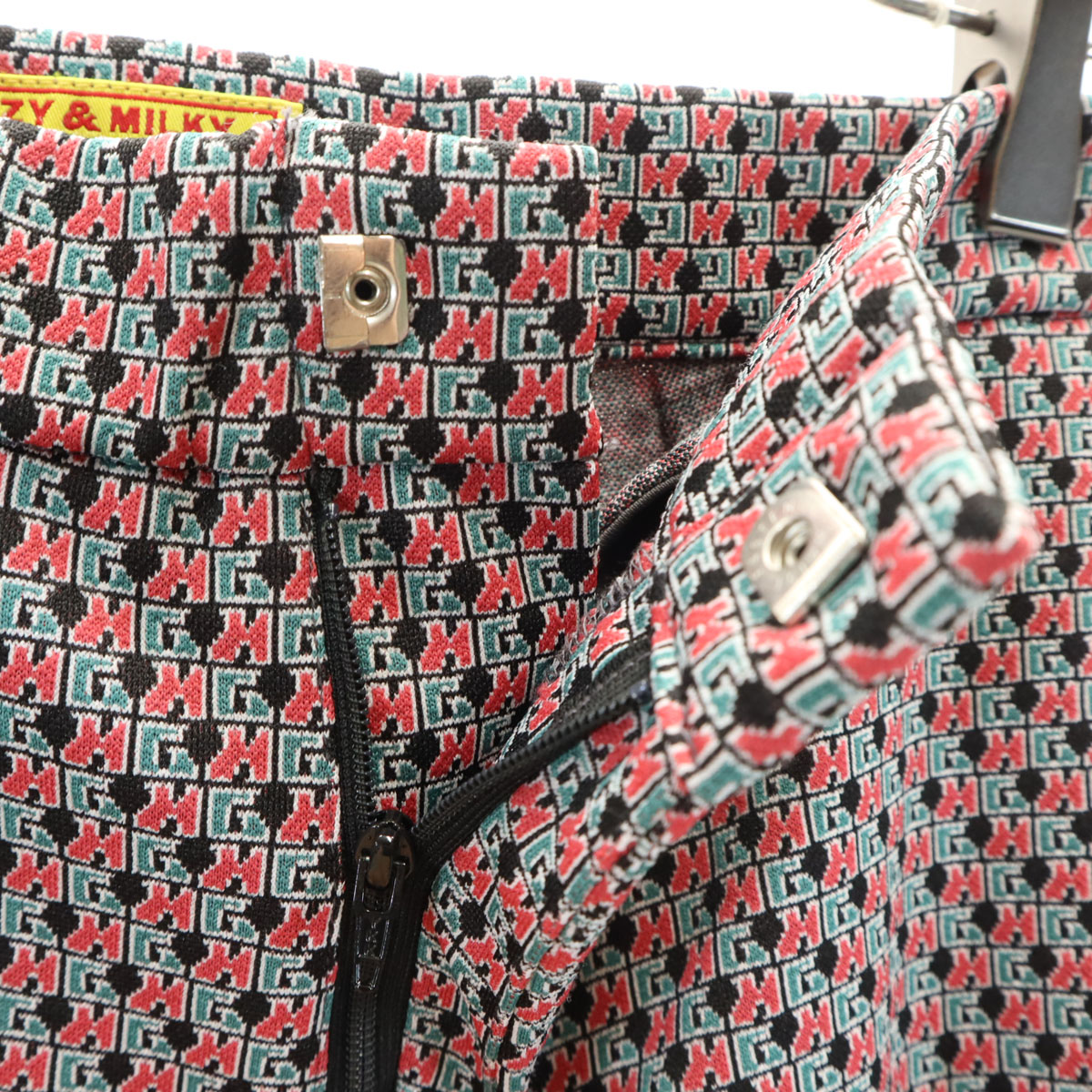 Used HYSTERIC GLAMOUR DIZZY & MILKY Made in Japan Total logo Flare