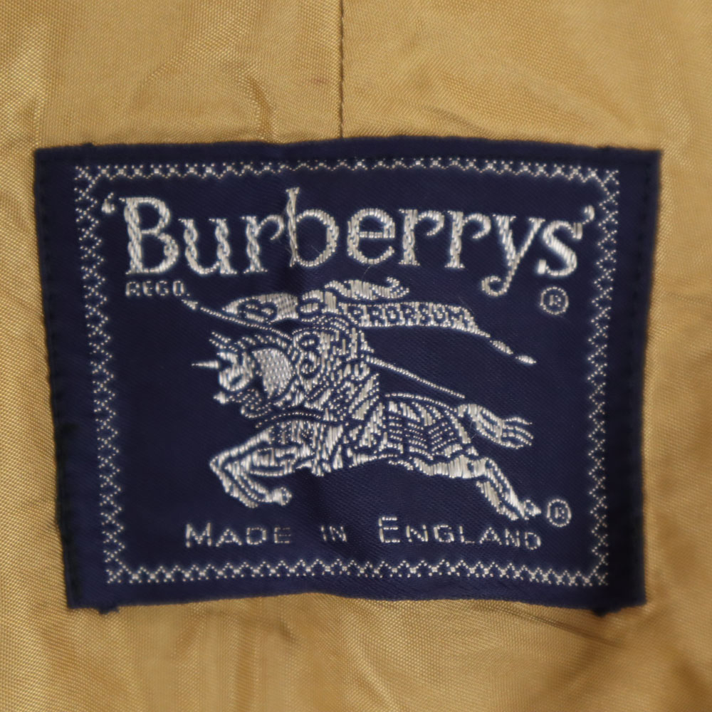 Burberrys 90s Made in England Old trench coat M beige With liner