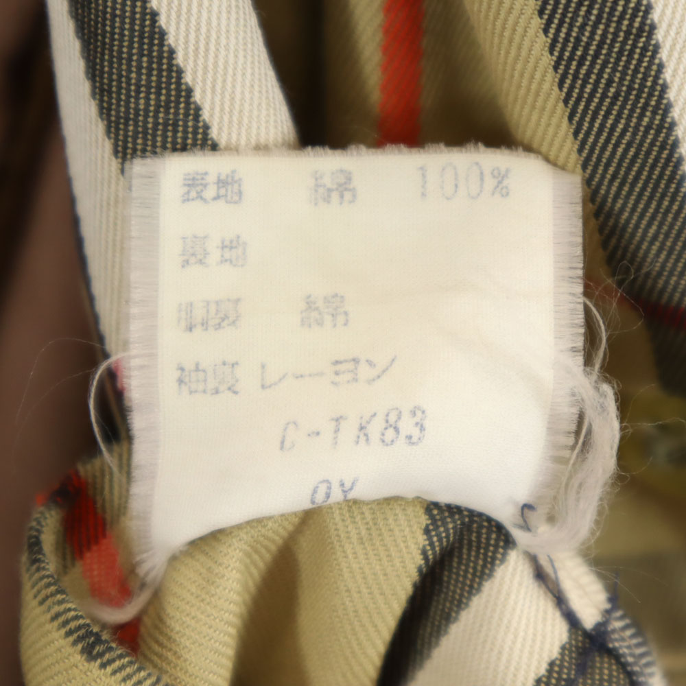 Burberrys 90s Made in England Old trench coat M beige With liner