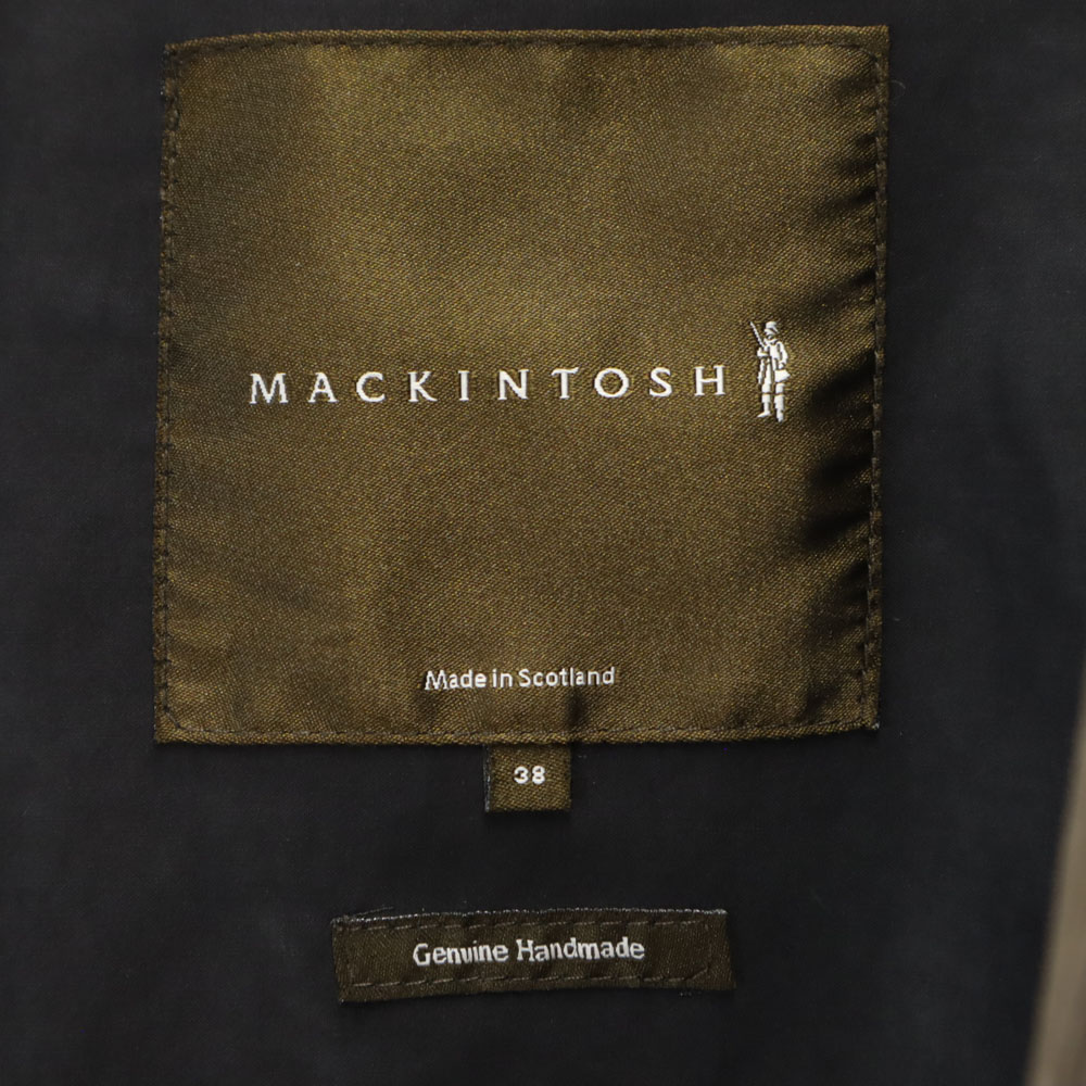 MACKINTOSH コート made in Scotland 38 Mackintosh Made in Scotland Stainless collar coat 38 Brown
