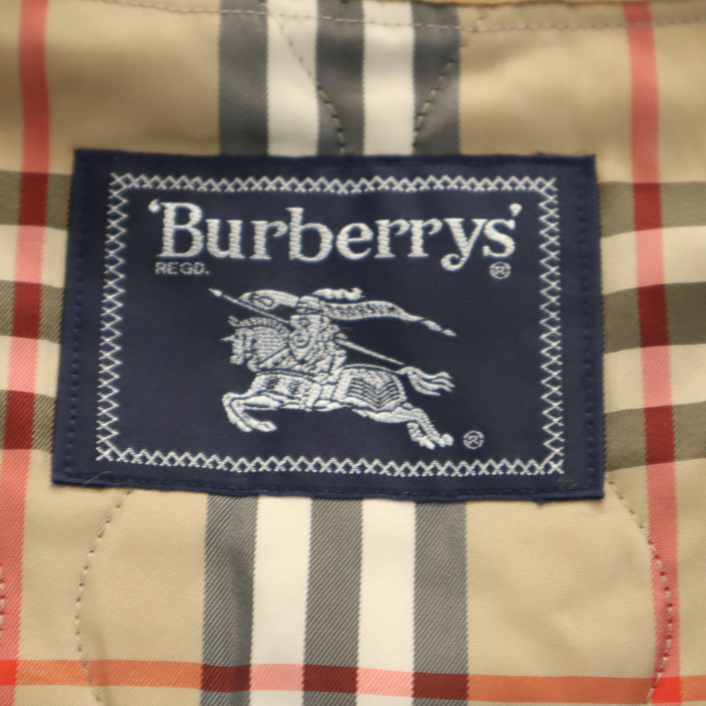Burberry スカジャン Burberrys 90s Sanyo Shokai Made in Japan Old coat LY Olive