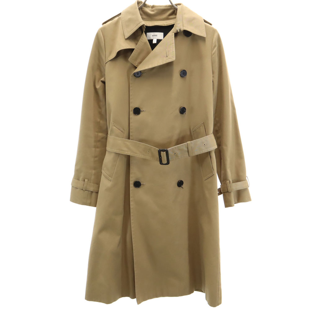 HYKE made in Japan trench coat 2 beige with wool liner Women