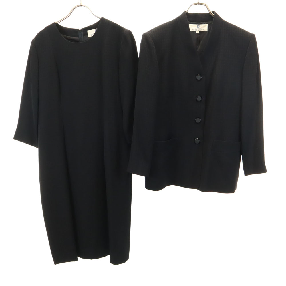 Used GIVENCHY 90s Made in Japan Old 7 minutes sleeve one piece