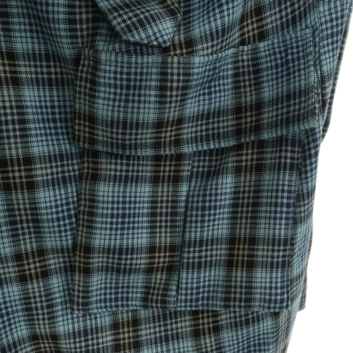 DIET BUTCHER SLIM SKIN 11FW made in Japan Check Pattern Gown