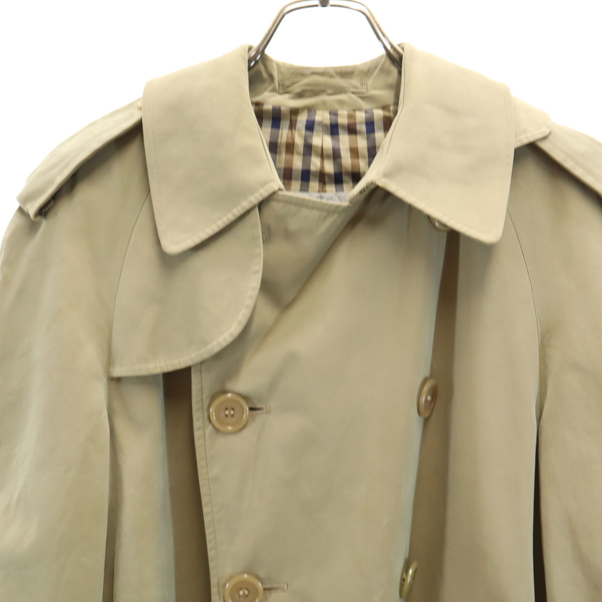 ジャケット・アウター 80s Aquascutum Single Trench Coat nag-14636_002.jpg