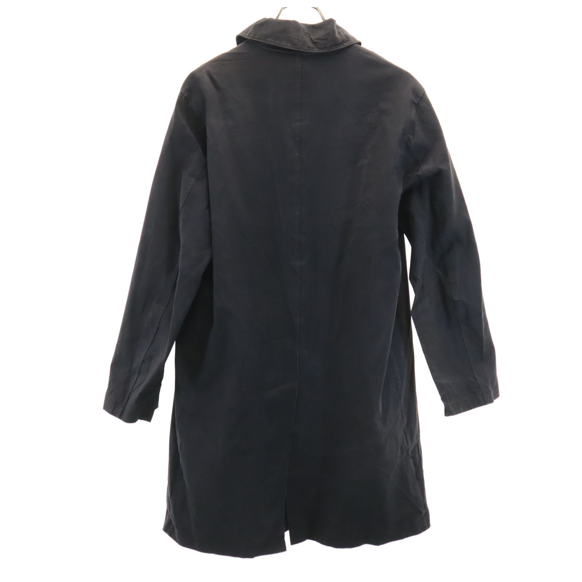 Mackintosh Made in Scotland Rubberized Stainless collar coat