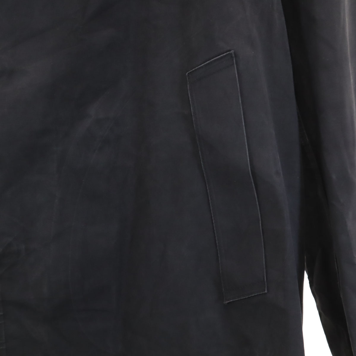 Mackintosh Made in Scotland Rubberized Stainless collar coat