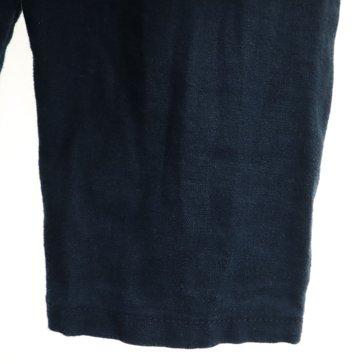 GANRYU Comme des Garcons Japanese Linen Open color coat S Navy