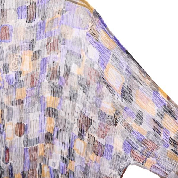 ISSEY MIYAKE made in Japan Overall handle Long sleeve Pleated See