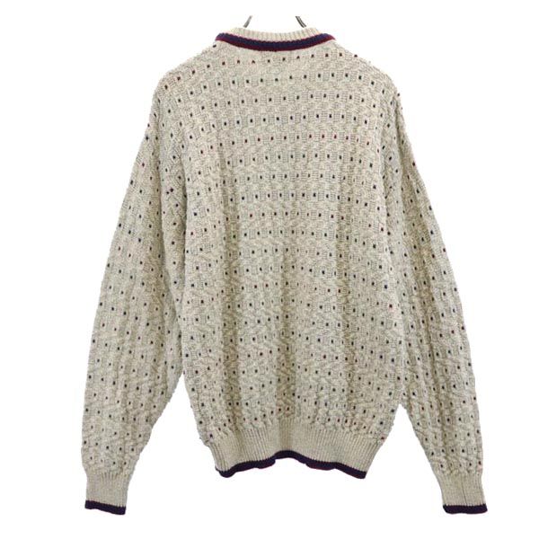 STJOHN'sBAY 90s Made in USA Old Long sleeve cotton sweater L Gray