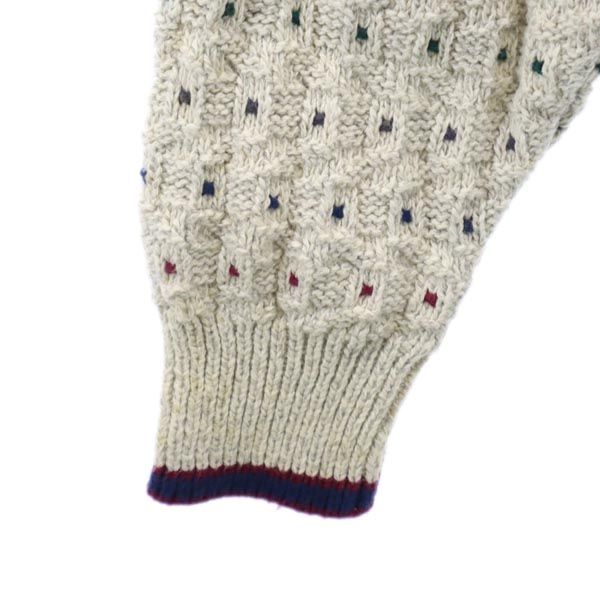 STJOHN'sBAY 90s Made in USA Old Long sleeve cotton sweater L Gray