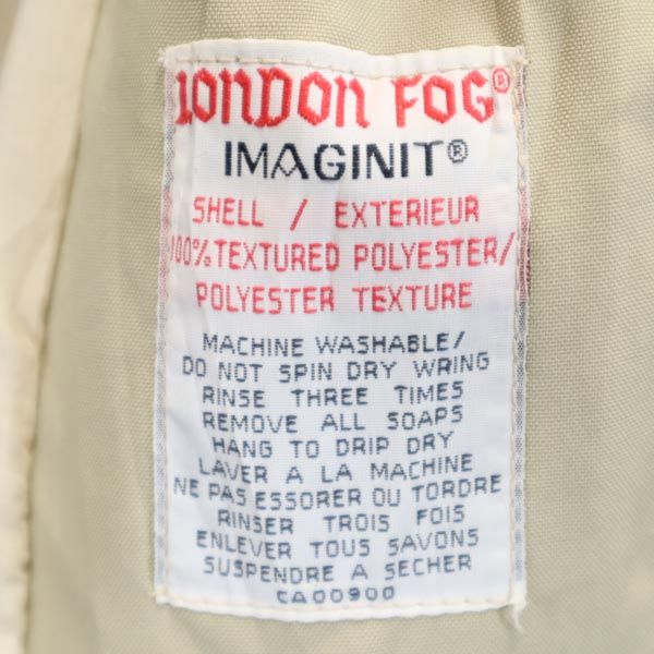 LONDON FOG 80s vintage Long sleeve Stainless collar coat 16 1/2