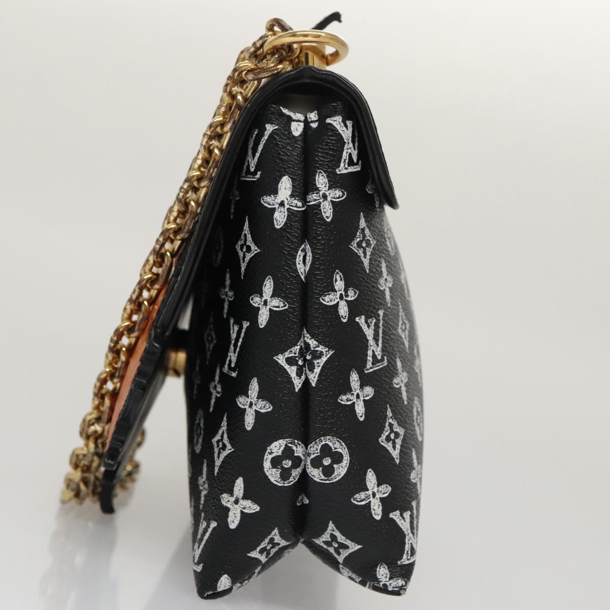 Louis Vuitton ブラック サコッシュ Alpha Wearable Wallet Monogram Shadow Leather - Bags M82544