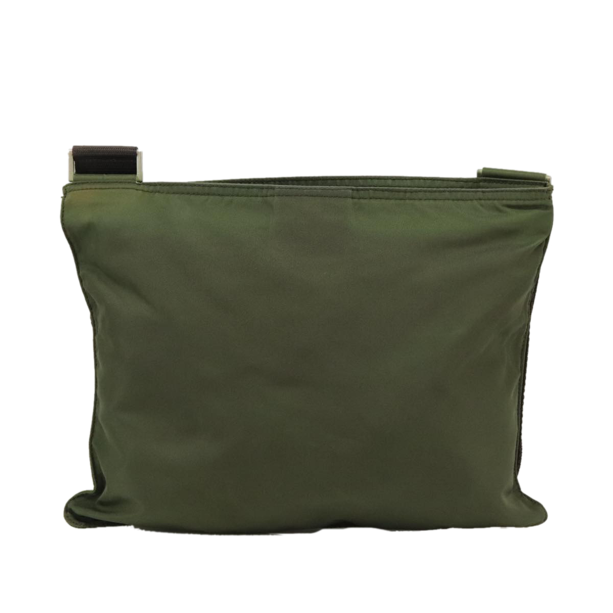 VIP価格.PRADA Army green nylon crossbody bag 関送込 102430-3.jpg