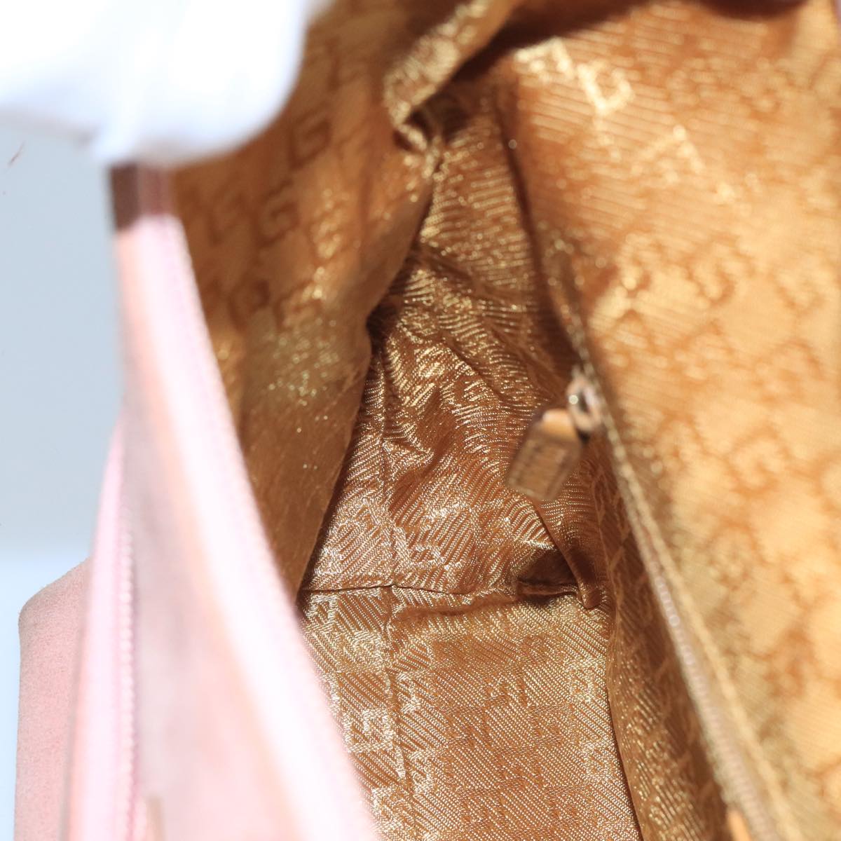 GUCCI Hand Bag Suede Pink Gold 001 3386 1705 Auth 103940 | eBay GUCCI Hand Bag Suede Pink Gold 001 3386 1705 Auth 103940 | eBay