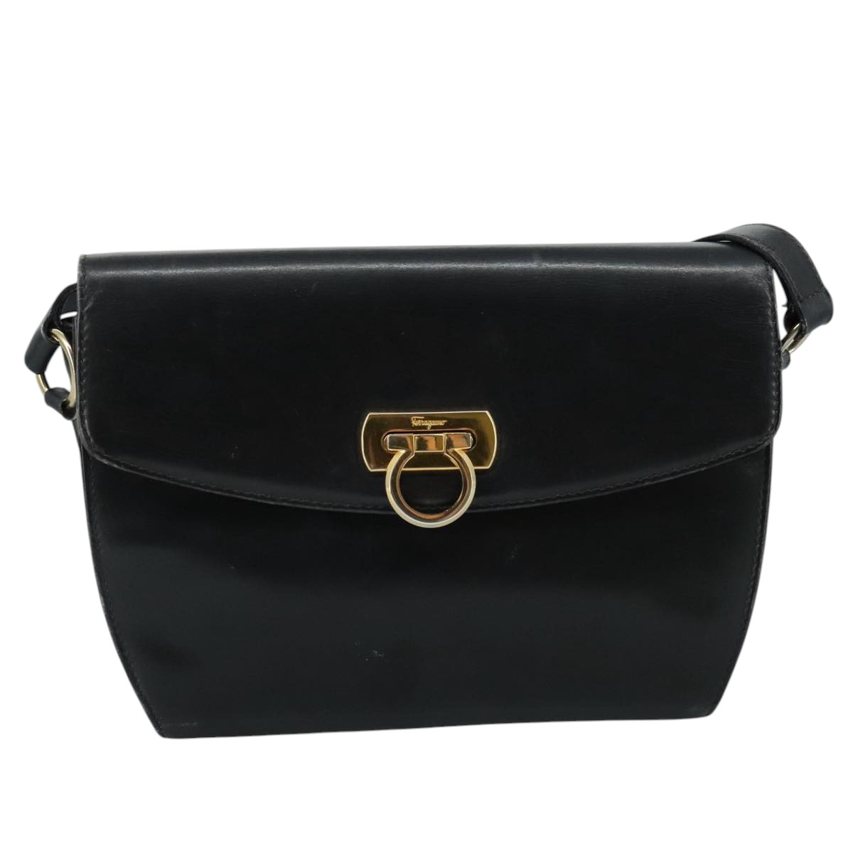 バッグ feragamo vintage shoulder bag Salvatore Ferragamo Vintage front flap leather shoulder bag