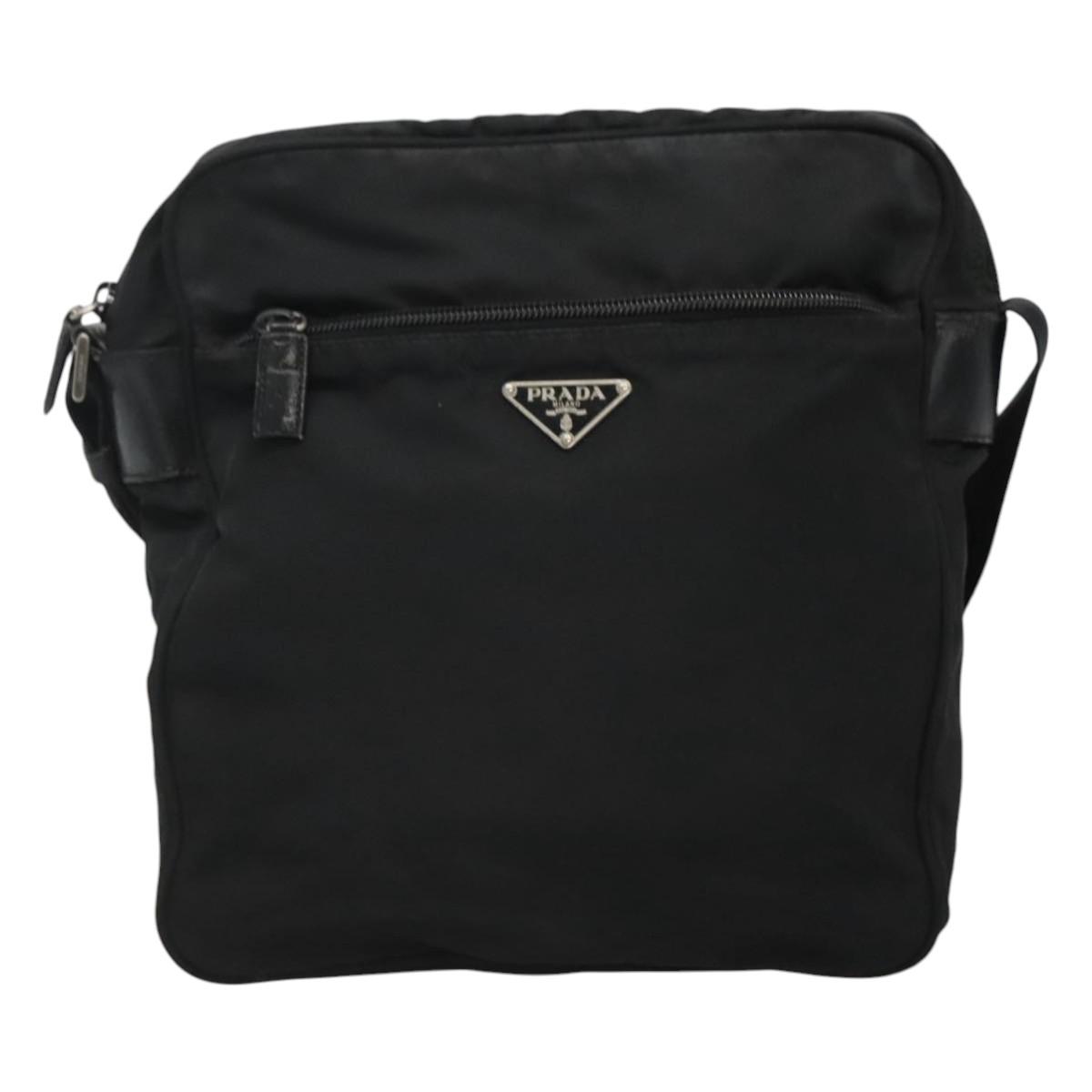 バッグ Cartier PRADA Shoulder Bag Nylon Black Auth 106791 | eBay