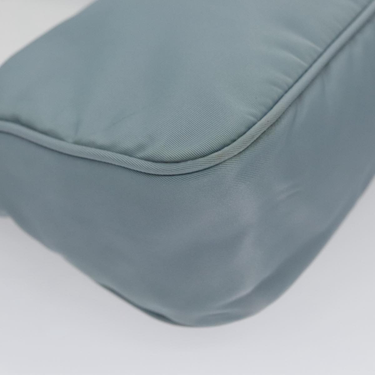 PRADA Accessory Pouch Nylon Light Blue Auth 107212 | eBay