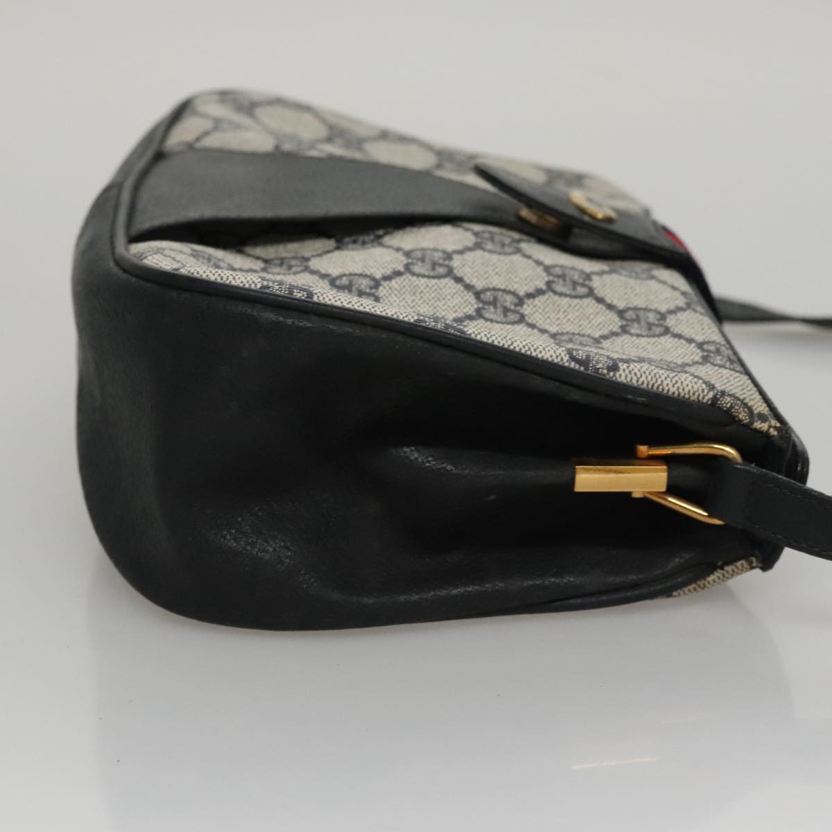 【関税・送料込み】GUCCI SHOULDER BAGS GUCCI GG Emblem Medium $2190 Black Leather Shoulder Bag New