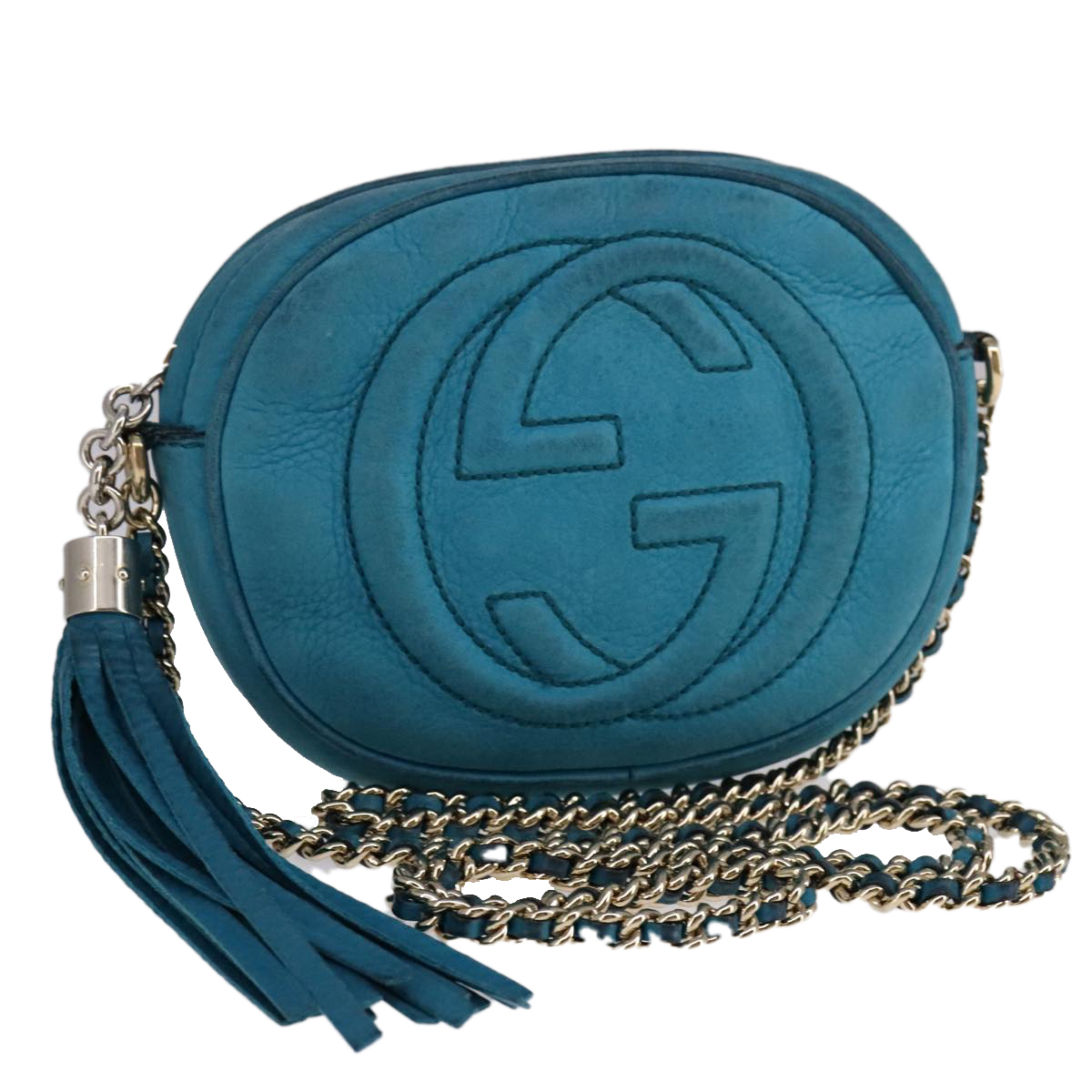 ハンドバッグ GUCCI HAND BAG (806017AAD71 1000) GG Milano small top handle bag in green GG leather | GUCCI® US