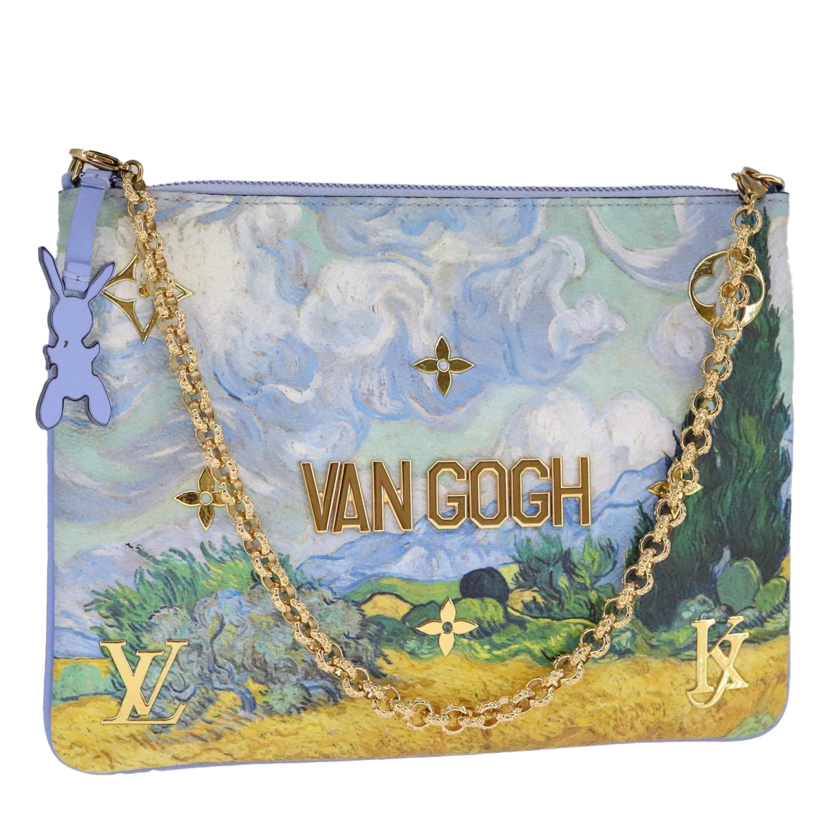 LOUIS VUITTON Masters Collection Pochette Pla Van Gogh Pouch