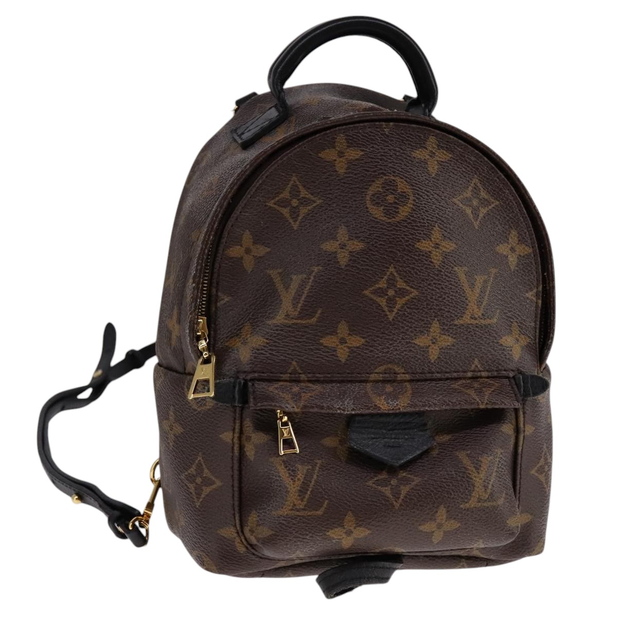 LOUIS VUITTON Monogram Palm Springs MINI Backpack M44873 LV Auth 108350 LOUIS VUITTON Monogram Palm Springs MINI Backpack M44873 LV  main image 4