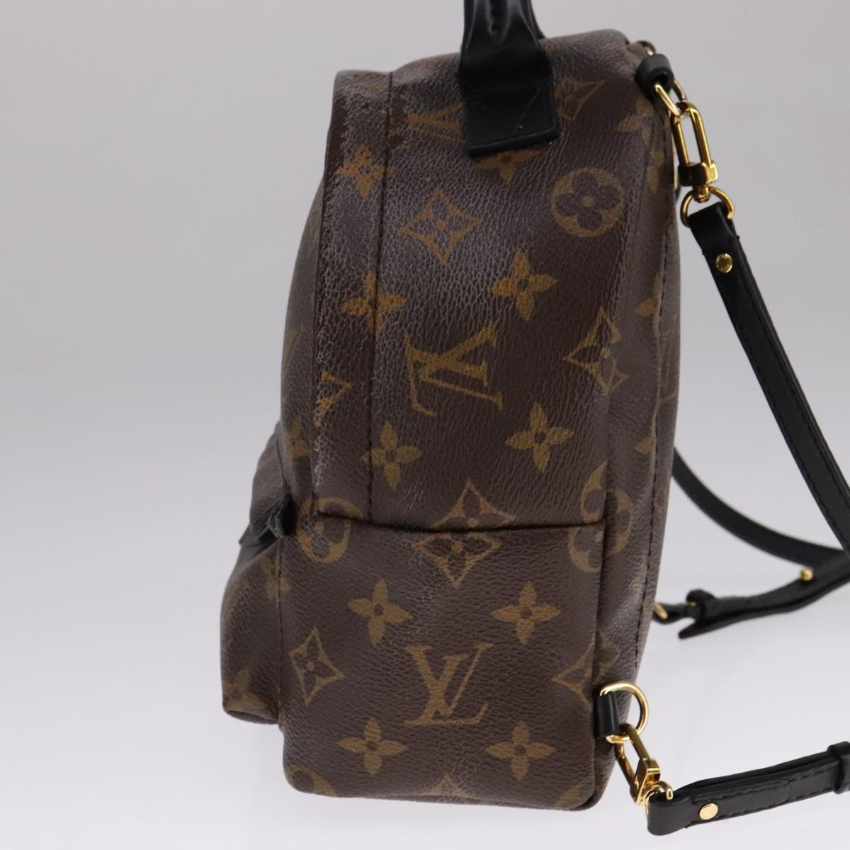 LOUIS VUITTON Monogram Palm Springs MINI Backpack M44873 LV Auth 108350 LOUIS VUITTON Monogram Palm Springs MINI Backpack M44873 LV  main image 3