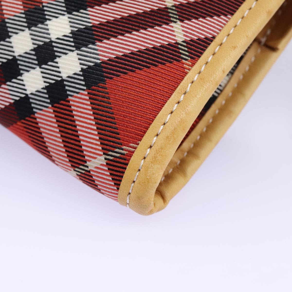 d*3様 36　BURBERRY BLUE LABEL　ブラウン×赤チェックのス d*3様 36 BURBERRY BLUE LABEL ブラウン×赤チェックのス