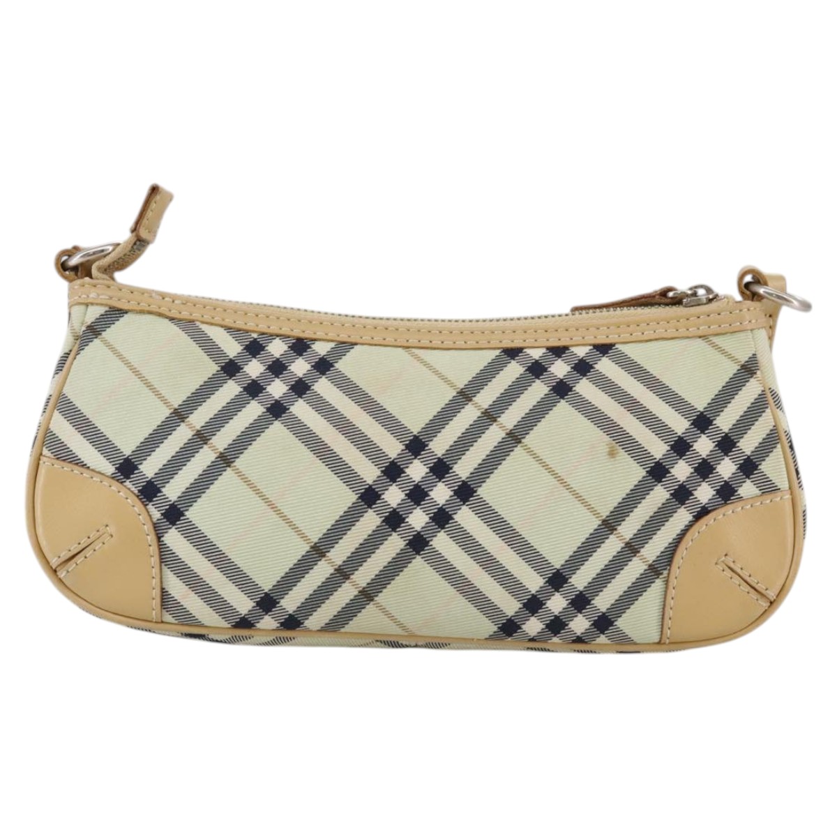 BURBERRY Nova Check Blue Label Shoulder Bag Canvas