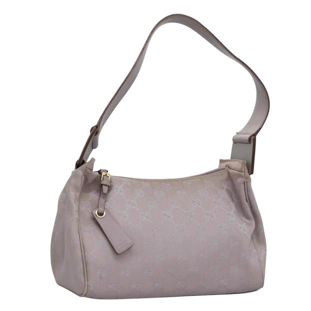 GUCCI GG Canvas Shoulder Bag Purple Gold 92699 Auth 111862 GUCCI GG Canvas Shoulder Bag Purple Gold 92699 Auth 111862