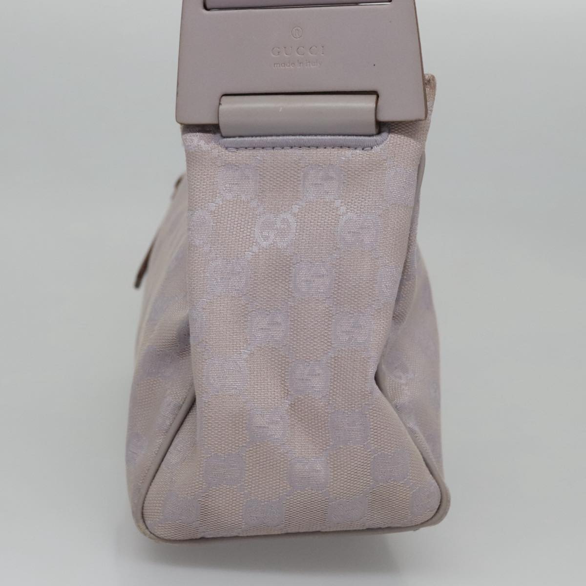 GUCCI GG Canvas Shoulder Bag Purple Gold 92699 Auth 111862 GUCCI GG Canvas Shoulder Bag Purple Gold 92699 Auth 111862
