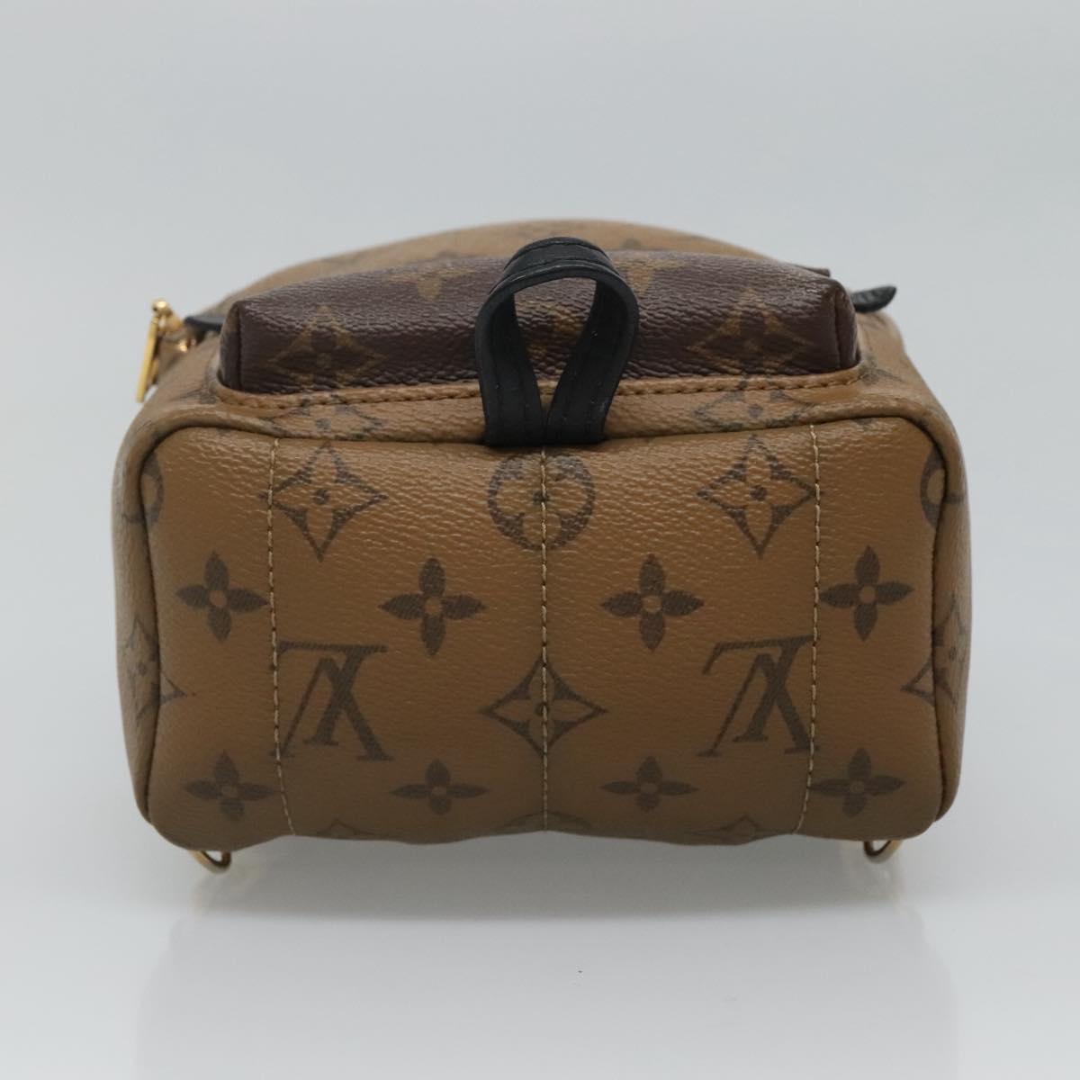 LOUIS VUITTON Monogram Reverse Palm Springs Mini Backpack 