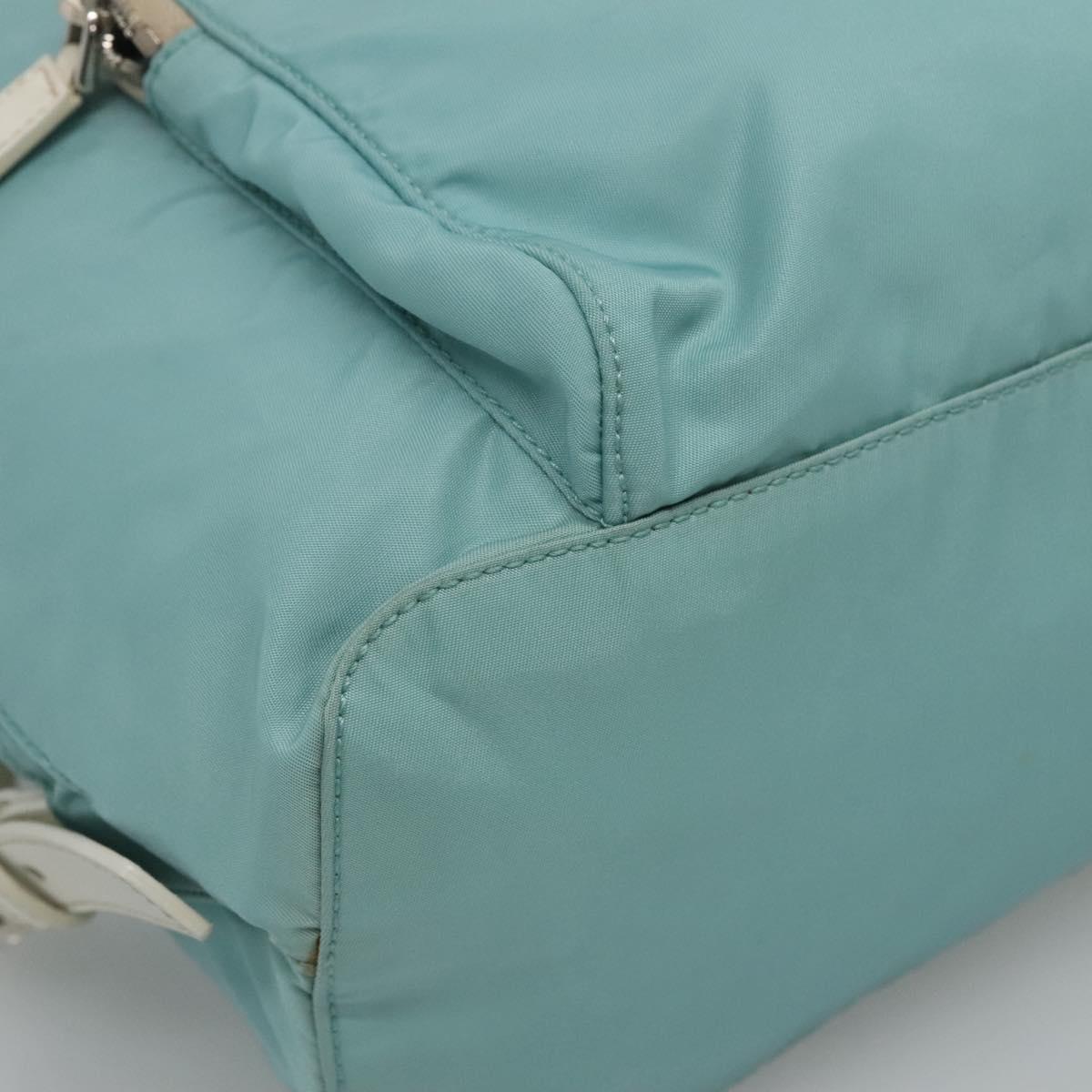 PRADA Backpack Nylon Light Blue Auth 113817V PRADA Backpack Nylon Light Blue Auth 113817V | eBay main image 3