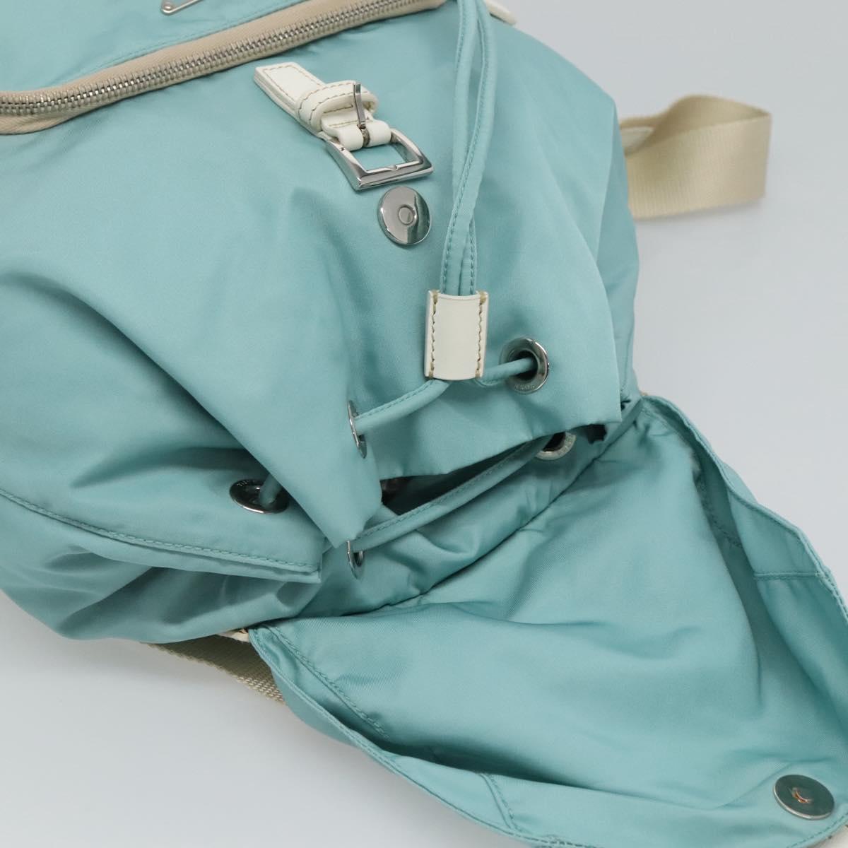 PRADA Backpack Nylon Light Blue Auth 113817V | eBay display picture 2