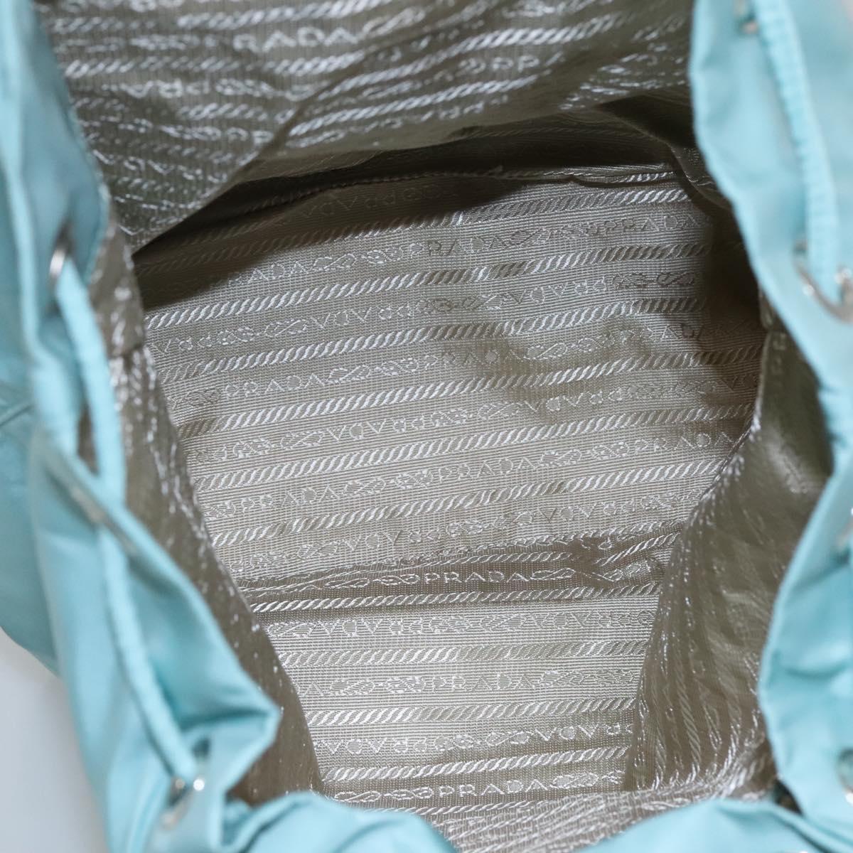 PRADA Backpack Nylon Light Blue Auth 113817V PRADA Backpack Nylon Light Blue Auth 113817V | eBay main image 2