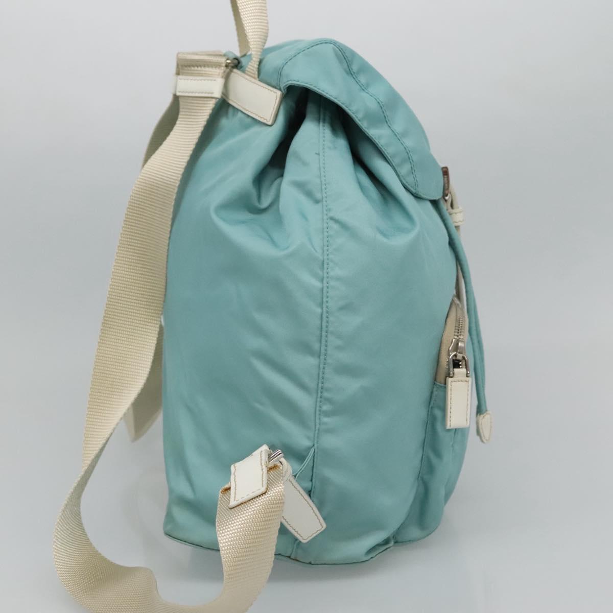 PRADA Backpack Nylon Light Blue Auth 113817V | eBay