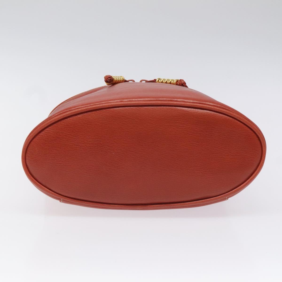 【VINTAGE LOEWE/ロエベ】Velazquez vanity Vintage LOEWE Velazquez Twist Handle Leather Vanity Handbag