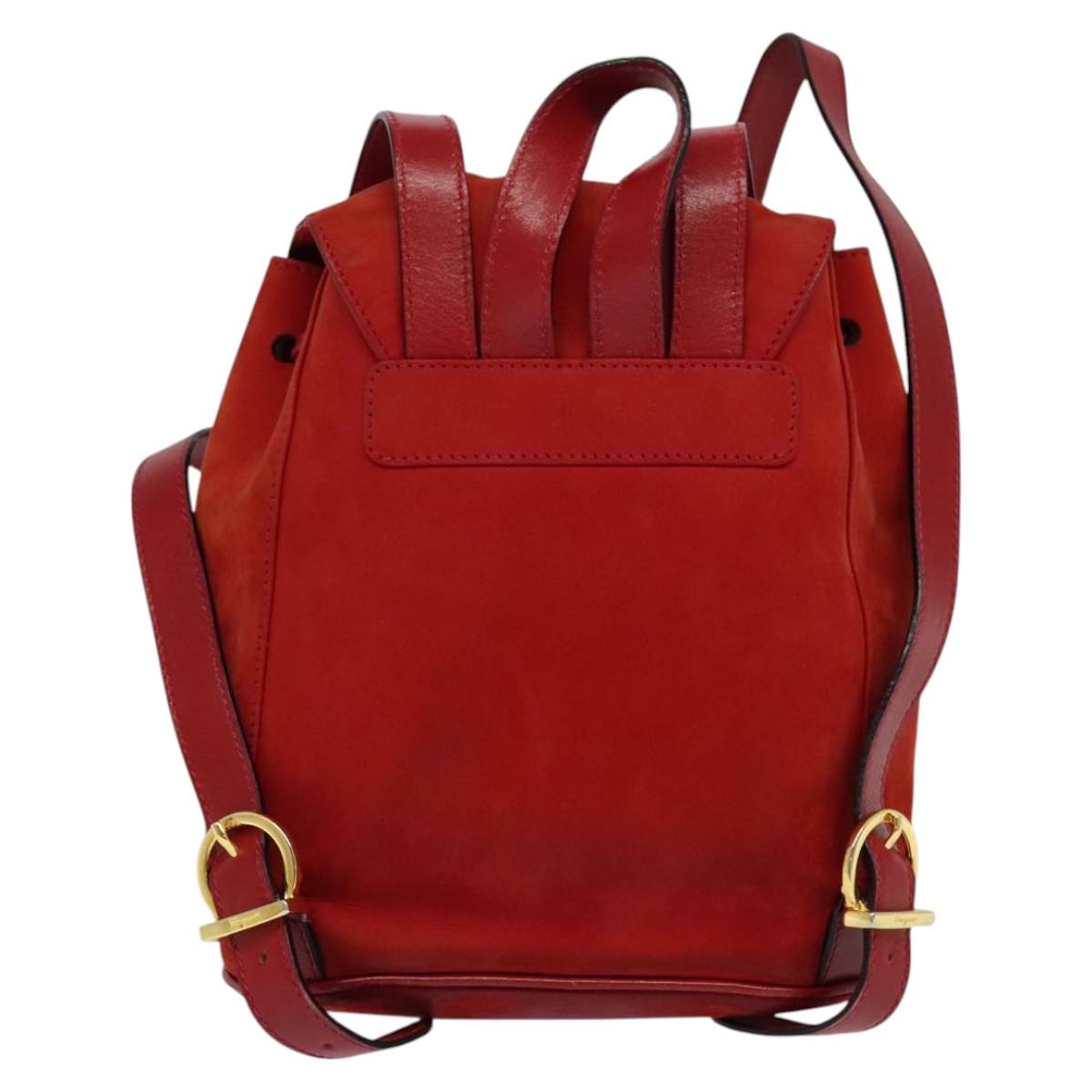 Ferragamo suede backpack Backpack Salvatore Ferragamo Purple in Suede - 35447344 main image 2
