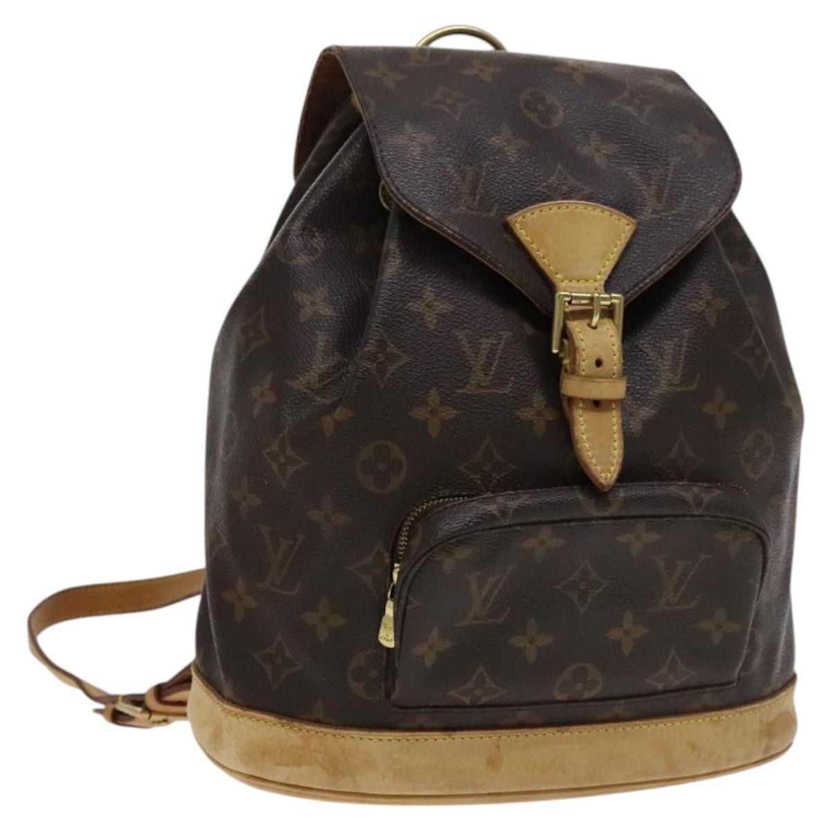 LOUIS VUITTON Monogram Montsouris MM Backpack M51136 LV Auth  display picture 1