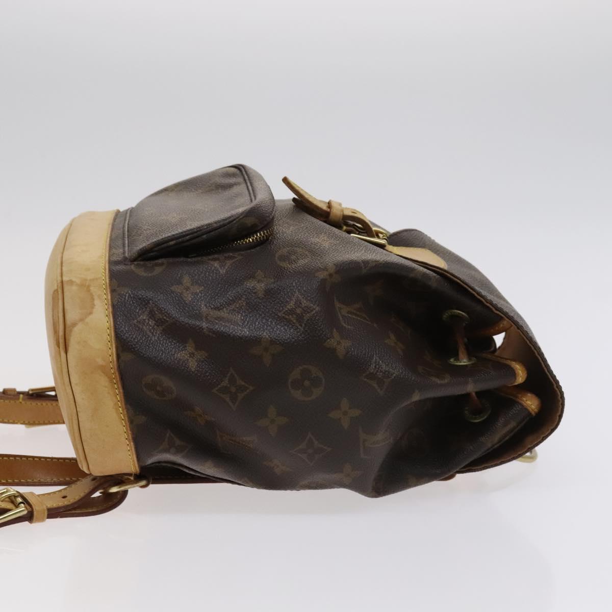 LOUIS VUITTON Monogram Montsouris MM Backpack M51136 LV Auth  display picture 1