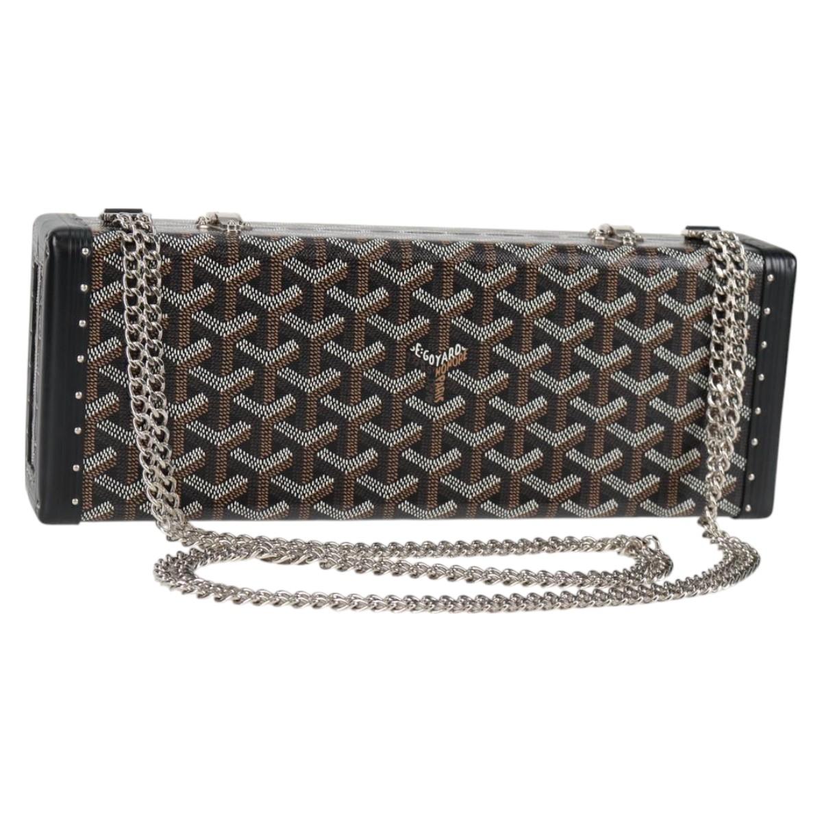 [未使用]☆~GoYaRd~ ブラック グレー ショルダーバッグ 存袋付き fr 115239SM-1.jpg