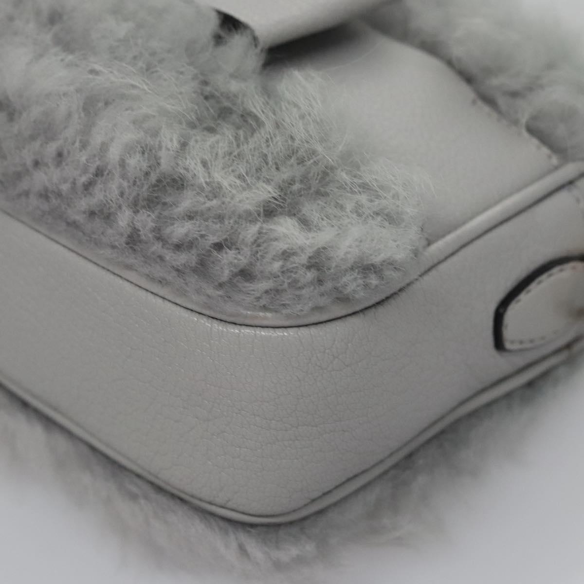 Miu Miu Shoulder Bag Gray Auth 115374AM | eBay