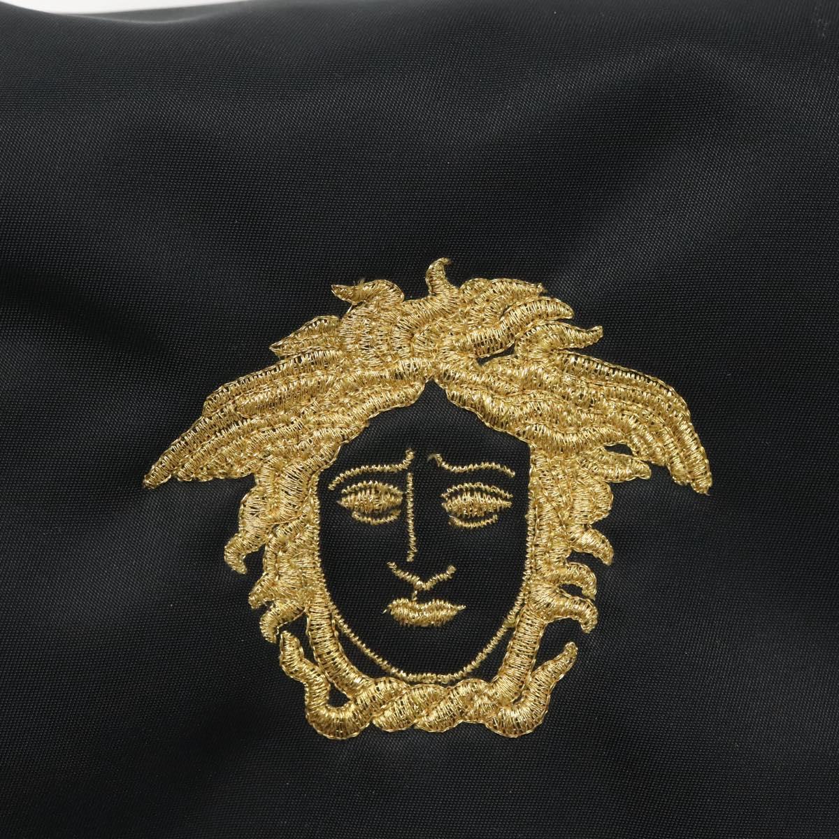 Gianni Versace Backpack Nylon Black Auth 115404 La Medusa Nylon Backpack | VERSACE US main image 3