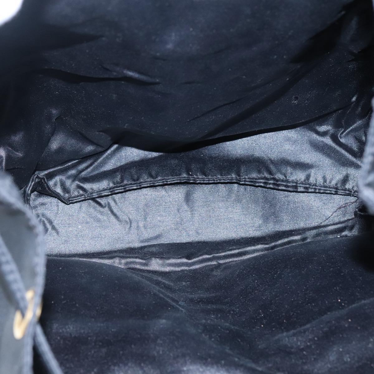 Gianni Versace Backpack Nylon Black Auth 115404 | eBay display picture 1