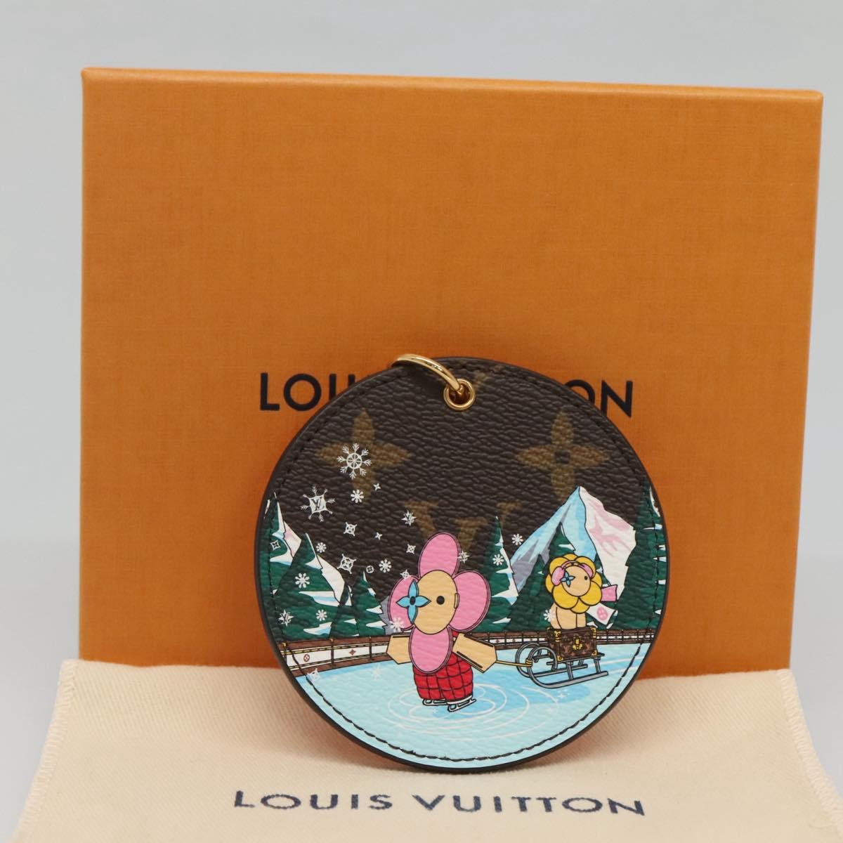 LOUIS VUITTON Monogram Vivienne Key Holder Illustre Charm