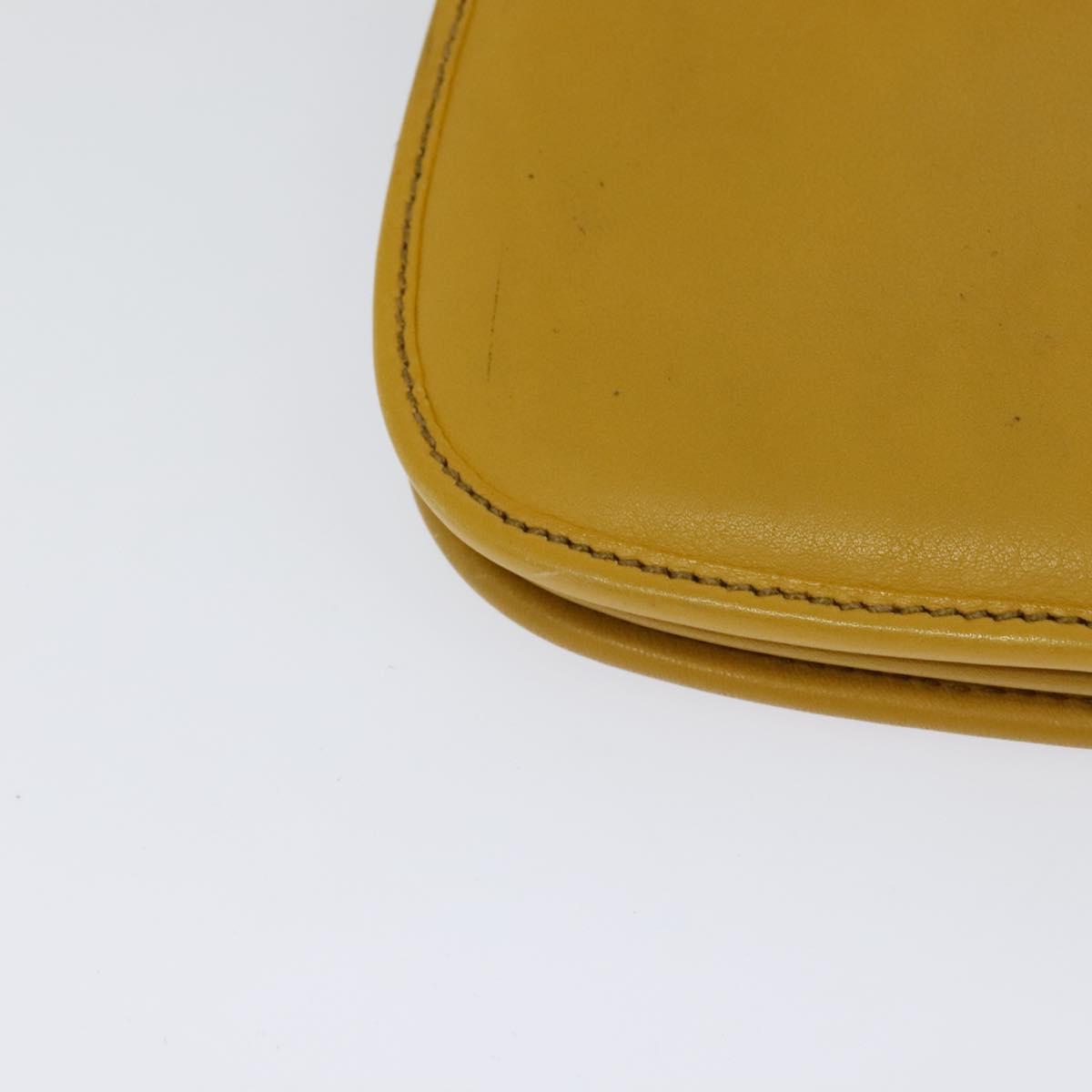 バッグ MIU MIU 90s leather shoulder bag Miu Miu Shoulder Bag Suede Leather Yellow Auth 116150 | eBay